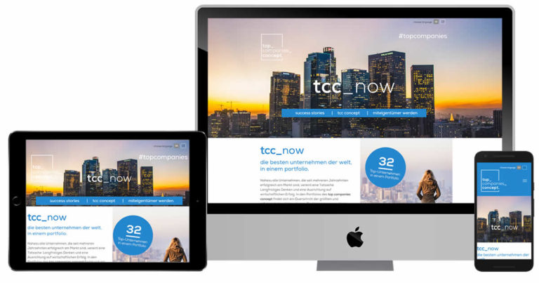 TCC-Now Top Companies Concept